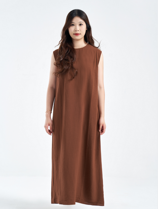 DZ02 Muslim Women's Bottom Tank Top Dress